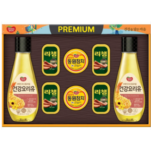 동원 선물세트 스페셜 3호 참치세트 명절 선물, 90세트, 동원참치 2캔 + 리챔 4캔 + 건강요리유 2병