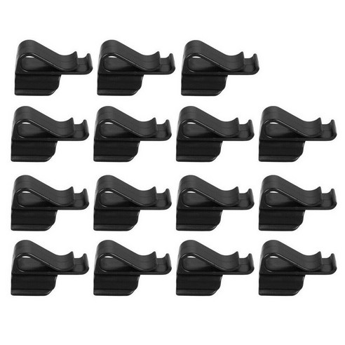 주최자 클럽 볼 마커 퍼팅 퍼터 클램프 홀더에 15Pcs 골프 가방 클립, 1개, 보여진 바와 같이
