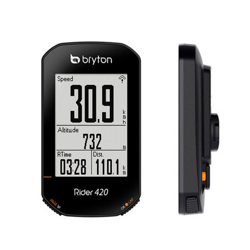 정품 브라이튼 라이더 420 무선 GPS 자전거속도계, 1개