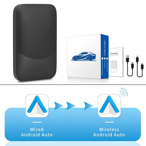 무선 카링킷 프로2 동글 오토 애플 안드로이드 카플레이, 무선 안드로이드 오토
