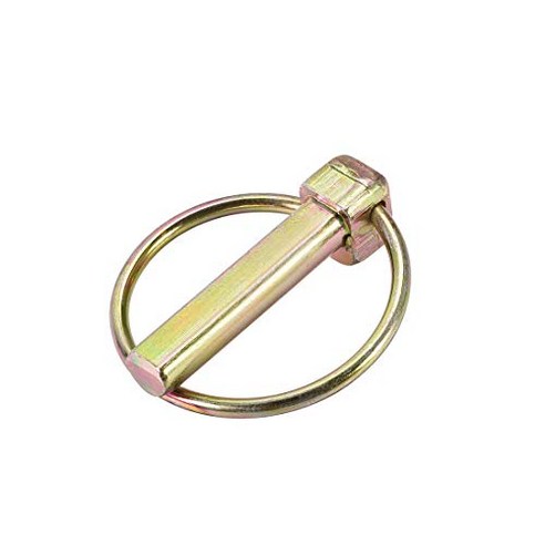 uxcell Linch Pin with Ring - 10mm x 45mm Trailer P Uxcell 린치 핀(링 포함)-10mm x 45mm 트레일러 핀 보트 카약 카누 트레일, 1개