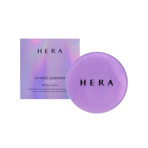 헤라 UV 미스트 쿠션 커버 SPF 50+ (본품+리필), C21호 바닐라