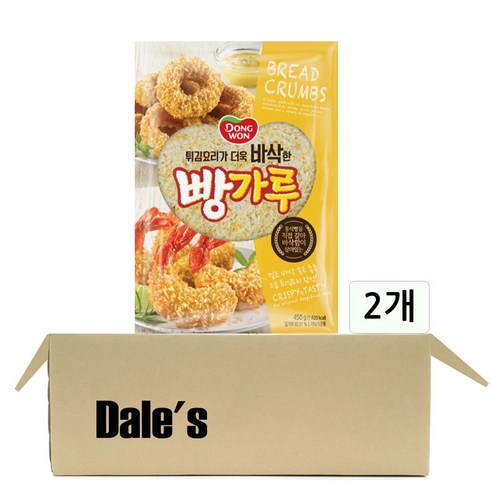 25111 데일즈기획 동원 빵가루, 2개, 450g