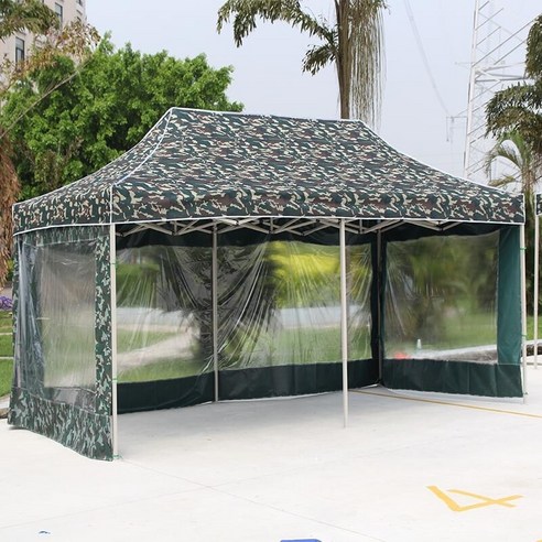 대형 천막 옥외 광고 접는 위장 텐트