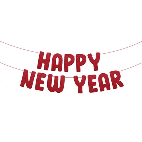 [OKㅣ강추] 빼다 새해 신년 연말 파티 벽걸이 장식 소품 가랜드 [OKNOWㅣ추천상품]