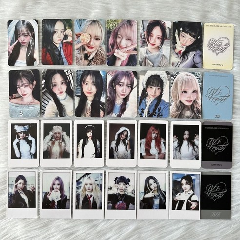IVE 아이브 포카 미니3집 엠파시 empathy 행운카드 Digipack Ver pb 특전카드 am1.0 sw1.0 wm1.0 아이돌 컴백 앨범 굿즈 포토카드, 24장-3