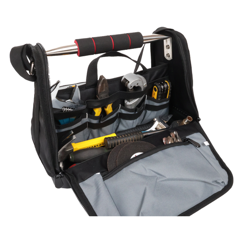 이동 중의 도구 정리에 필수적인 내구성 있는 블랙해머 공구가방