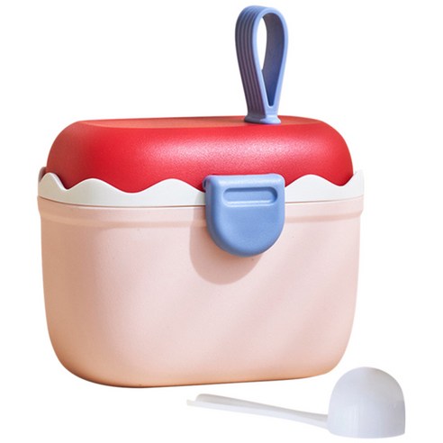 GHSHOP 야외 유아 여행용 휴대용 분유 디스펜서, 식품 보관 용이, PP소재, 파란색 분유보관 GHSHOP 야외 유아 여행용 휴대용 분유 디스펜서, 식품 보관 용이, PP소재, 파란색 분유보관