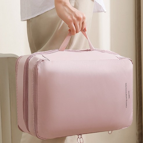 양면 압축 기능과 대용량으로 여행의 불편함을 해결하는 코지스 압축파우치