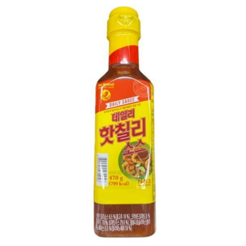 노브랜드 데일리핫칠리소스 470g, 1개