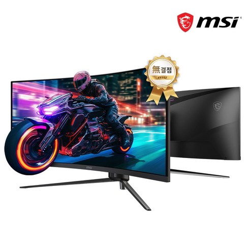 MSI UWQHD 게이밍 180 HDR 무결점 모니터, 83.36cm, MAG 345CQR