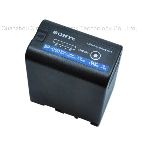 소니 BP-U60 카메라 배터리 적용 대상 Z280V Z190 FS5M2 FS7M2, 1개