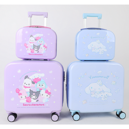 사랑스러운 시나모롤 캐리어와 함께 꿈결 같은 여행을!