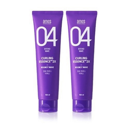 아모스프로페셔널 스타일 컬링 에센스 2X 150ml 2개 헤어에센스, 150ml, 2개