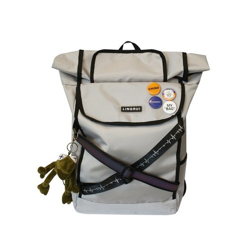 KORELAN 어 볼륨 숄더 가방 남자 대용량 패션 트렌드 가방 여대생 야외 캐주얼 스포츠 가방