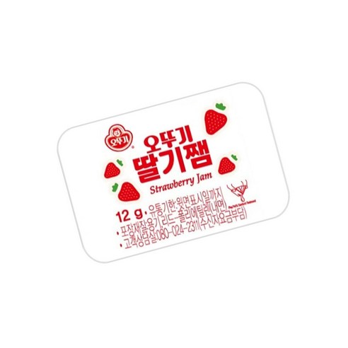 일상에 스며드는 달콤한 행복, 오뚜기 일회용 딸기잼 디스펜팩