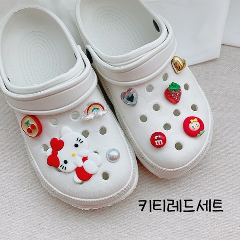 (당일발송)로지도이 고양이 신발 장식 꾸미기 파츠 세트