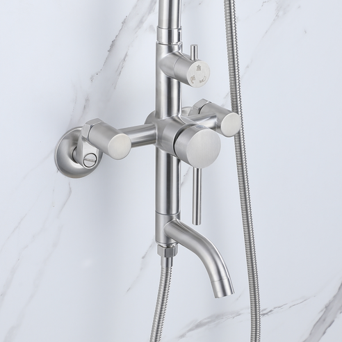 해바라기 디자인을 품은, 젠다이 감성의 고급스러운 샤워기