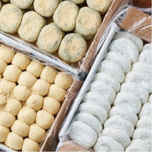 창억떡 쫀득쫀득 수라간 떡 3종, 찹쌀떡 30개인절미 42개콩쑥개떡 30개 = 총102개 Best Top3