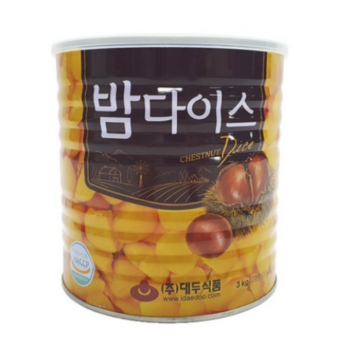 베이킹얌 밤다이스 3kg, 1개