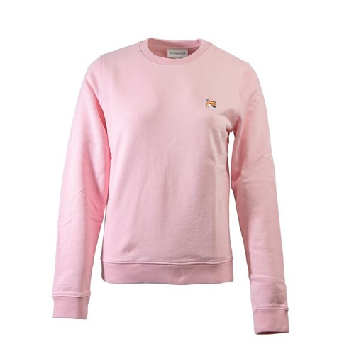 메종키츠네 폭스 헤드 레귤러 여성 스웨트 티셔츠 LW00302KM0001 P603 PALE PINK