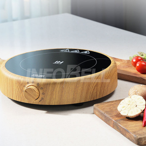 키친플라워 원형 우드인덕션 렌지: 주방의 스마트한 선택 1구인덕션