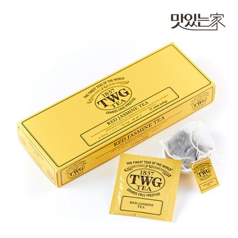 TWG Tea 레드 자스민 티 15티백, 없음