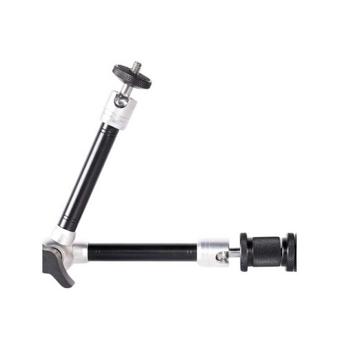 노가암 카메라 LED 사진 조명 11인치 브래킷 클램프, 1개