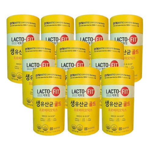 락토핏생유산균골드 건강식품 홈쇼핑 MD가 추천하는 끝판왕 Top