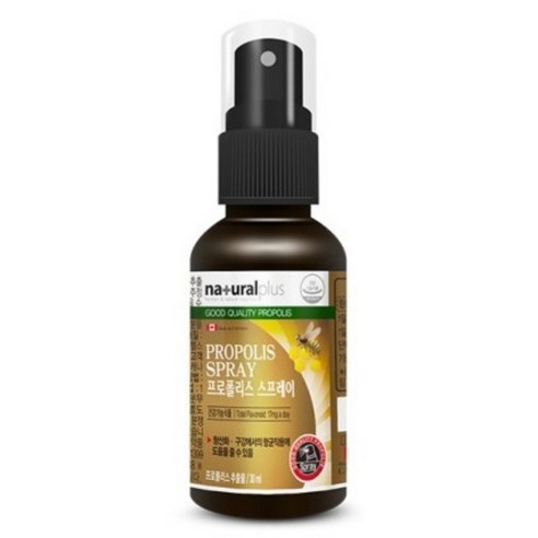 내츄럴 프로폴리스 스프레이 목에뿌리는 영양제 오랄, 30ml, 1개