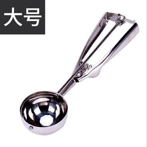 아이스크림스쿱 스쿱 얼음 스쿱 스테인레스 스틸 아이스크림 공 특종 상업 공 특종 아이스크림 특종 수박 과일 아이스크림 특종 공, 아이스크림 특종（큰 사이즈）