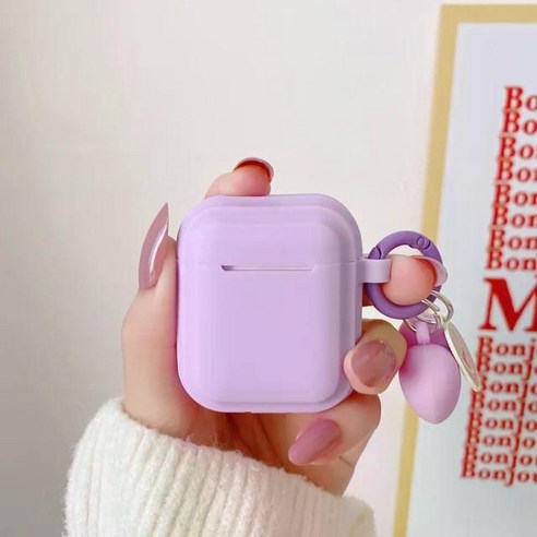 Fundas 에어팟 프로 케이스 2 귀여운 체인 펜던트 키링 헤드폰 3 실리콘 이어폰 커버, AirPods Pro 2, ZD3