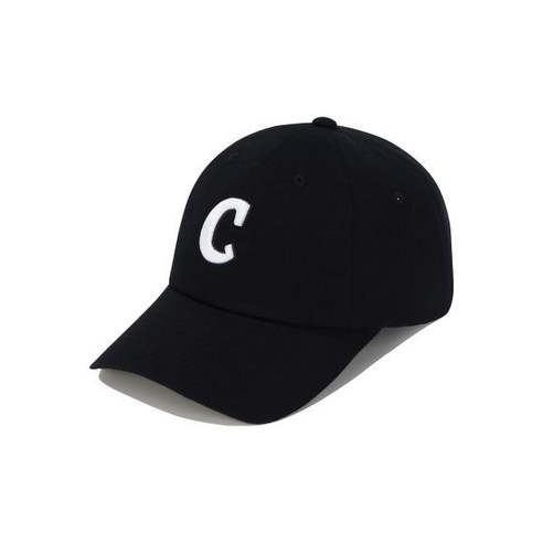 COVERNAT 어센틱 C 로고 볼캡 블랙