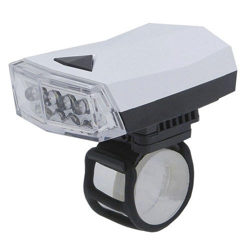 SAGISAKA 4LED 프론트 라이트 플랫 타입 전조등, 1개, 블랙 + 화이트