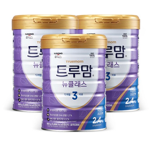 후디스 트루맘 뉴클래스 3단계(12개월 이후) 3개, 1개