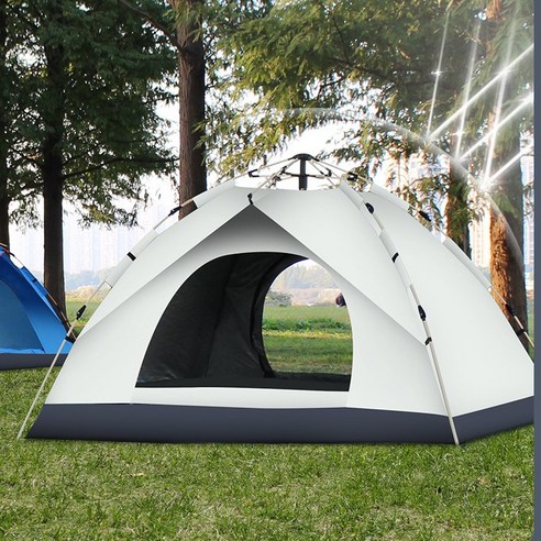 찬란한 햇살 아래, 원터치 텐트와 함께 잊지 못할 캠핑의 추억을 만드세요!
