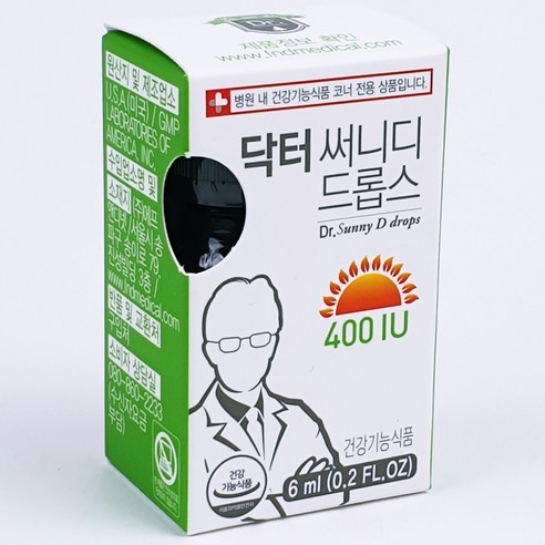 닥터 써니디 드롭스 400IU, 6ml, 1개