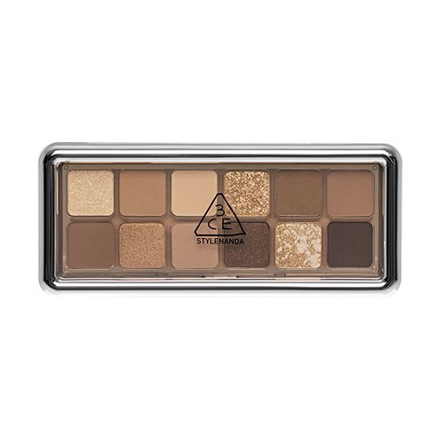 3CE 뉴 테이크 아이섀도우 팔레트, QUIET BROWN, 1개