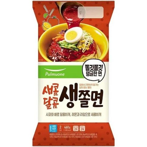 풀무원 새콤달콤 생쫄면 (2인분)