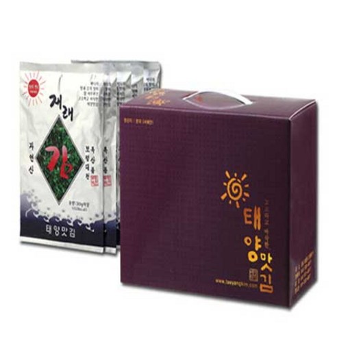 보령대천김 맛있는 재래 조미 구운 태양맛김 9봉 - 전장김 | 쿠팡