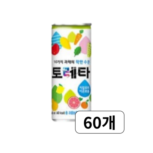 코카콜라음료 토레타 캔 240ml 60개 포카리캔