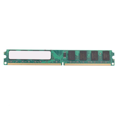 Youmine 데스크탑용 RUICHU DDR2 2G 800mhz 1.8V 240Pin RAM 메모리, 블랙&그린