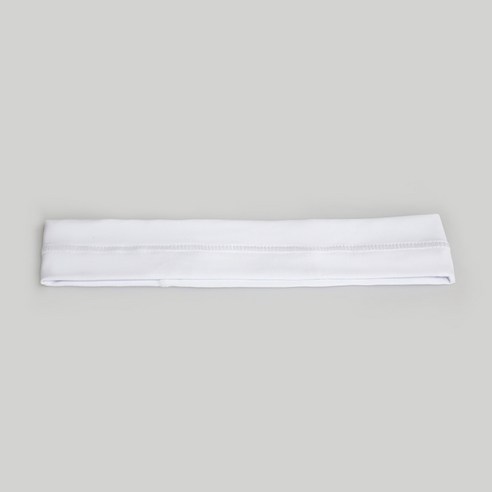 wangLeimingwangLeiming 여름 스포츠 헤어밴드 순색 요가 스카프 흡습 배한 탄력 헬스 헤어밴드, 평균, 백색