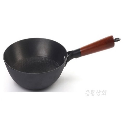 깊은 풍미를 담아내는 주방의 명품, 응룡상회 무쇠 주물 궁중팬 24CM