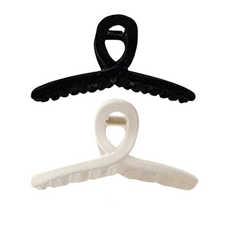 수스다 2종세트구성 벨벳 꼬임집게핀 빅사이즈 13CM 올림머리 집게핀 헤어집게핀 머리핀