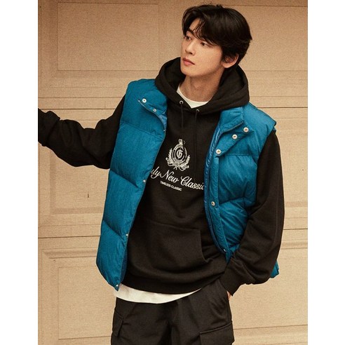 GIORDANO 패딩 조끼 073922 3color