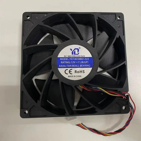 140mm 38mm Dc 광부 팬 12v 냉각 7000 Rpm Whatsminer M20s M21s M30S M31s 14038 쿨러, [04] for M31s