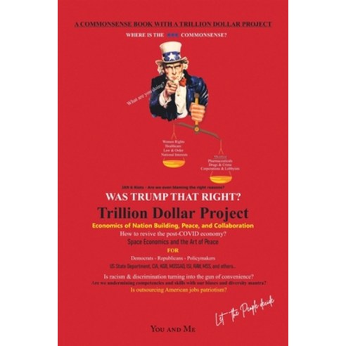 (영문도서) A Commonsense Book with a Trillion Dollar Project Paperback, Authorhouse, English, 9781665567190