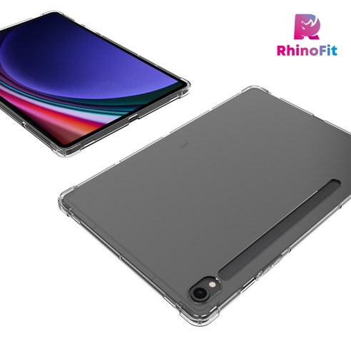 투명한 완벽함: Galaxy Tab S9를 위한 RhinoFit 완전 투명 케이스