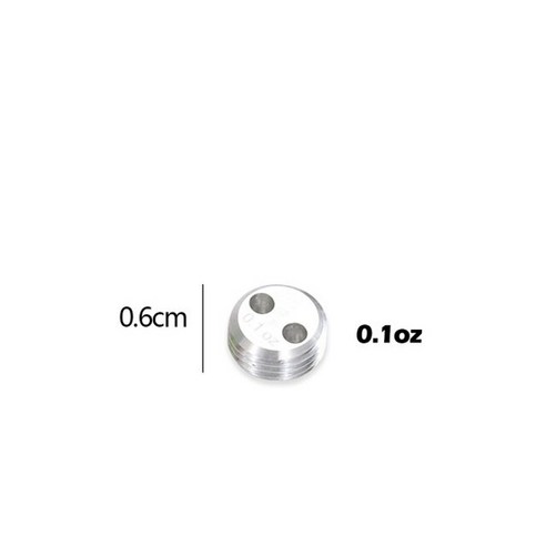 당구 큐 가방 큐대 케이스 호환 프레데터 풀 큐 무게 볼트 설치 도구 전문 조정 무게 오점 내구성 큐 액세서리, 0.1oz_2